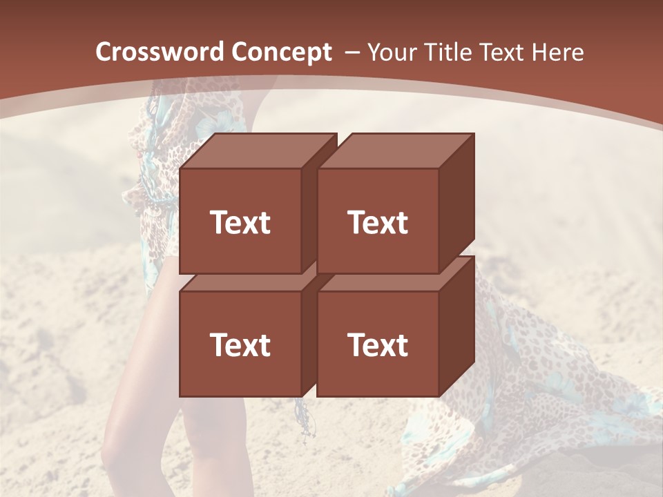 Coastal Sea Calm PowerPoint Template