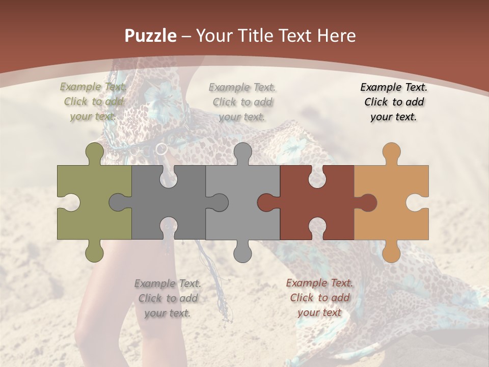 Coastal Sea Calm PowerPoint Template