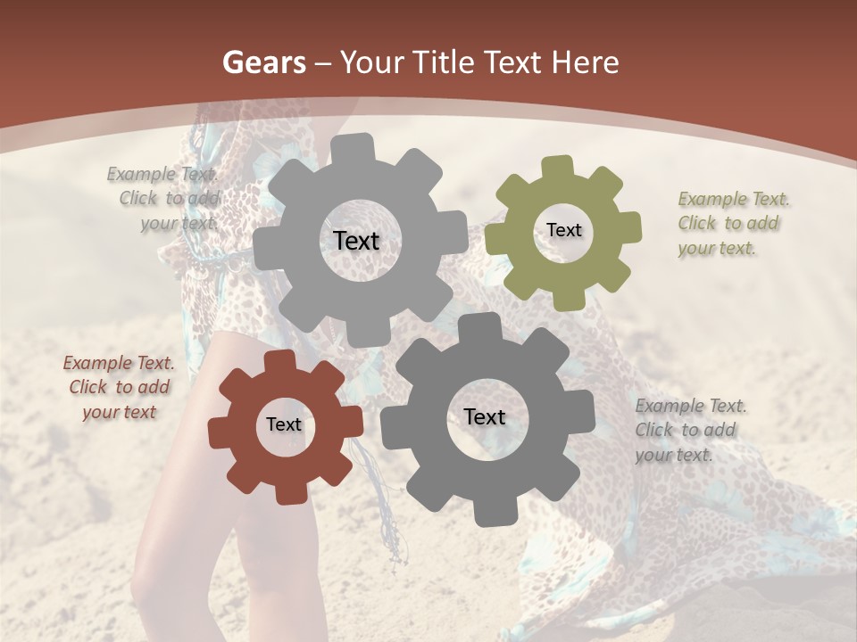 Coastal Sea Calm PowerPoint Template