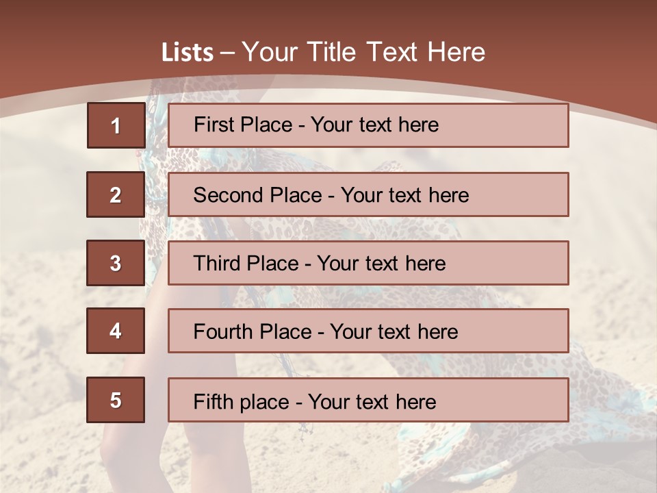 Coastal Sea Calm PowerPoint Template