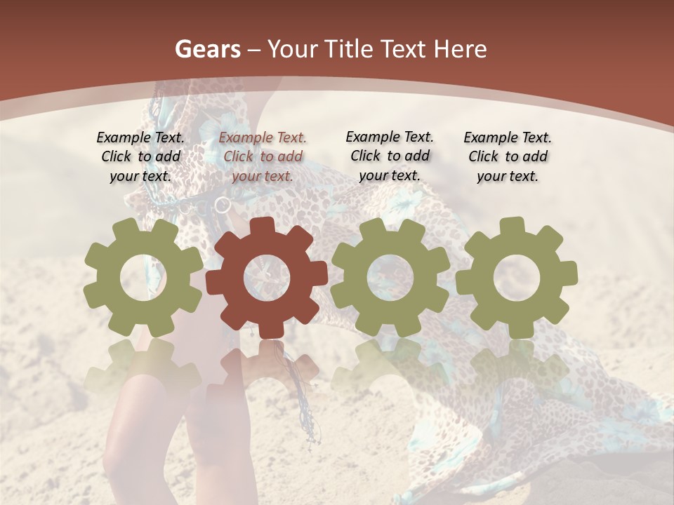 Coastal Sea Calm PowerPoint Template