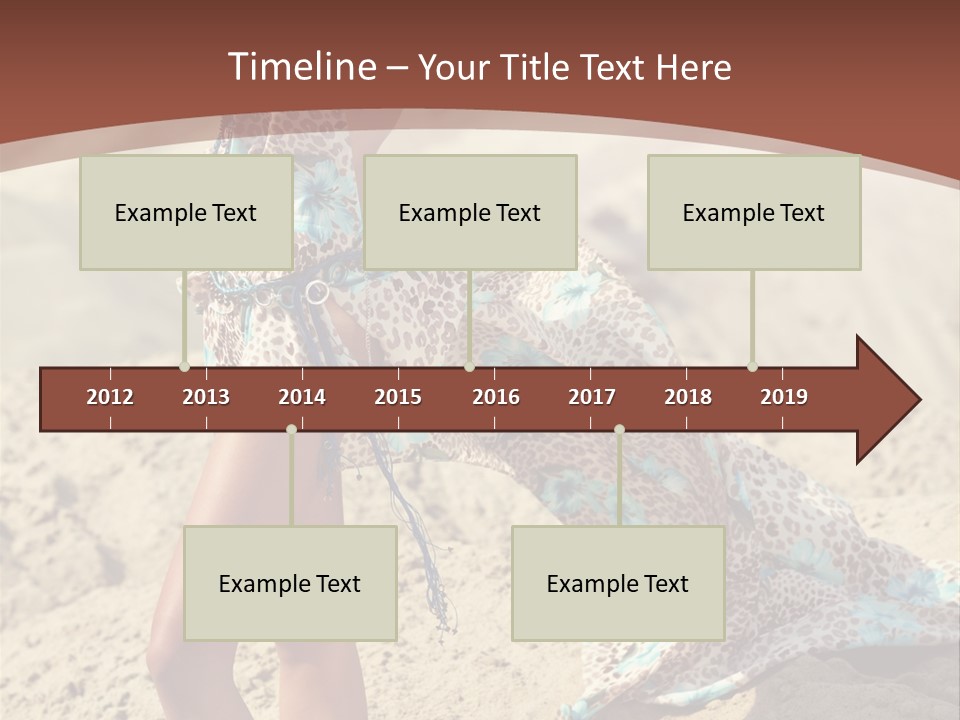 Coastal Sea Calm PowerPoint Template