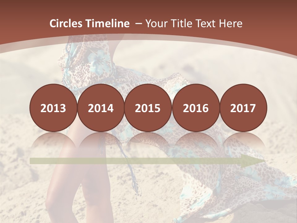 Coastal Sea Calm PowerPoint Template