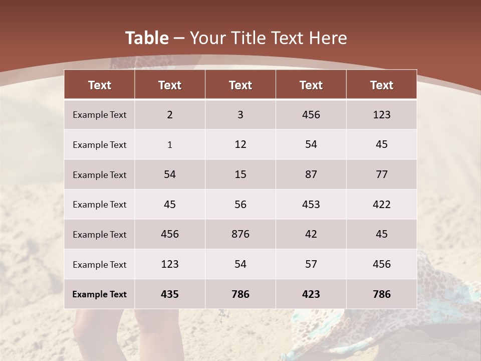 Coastal Sea Calm PowerPoint Template