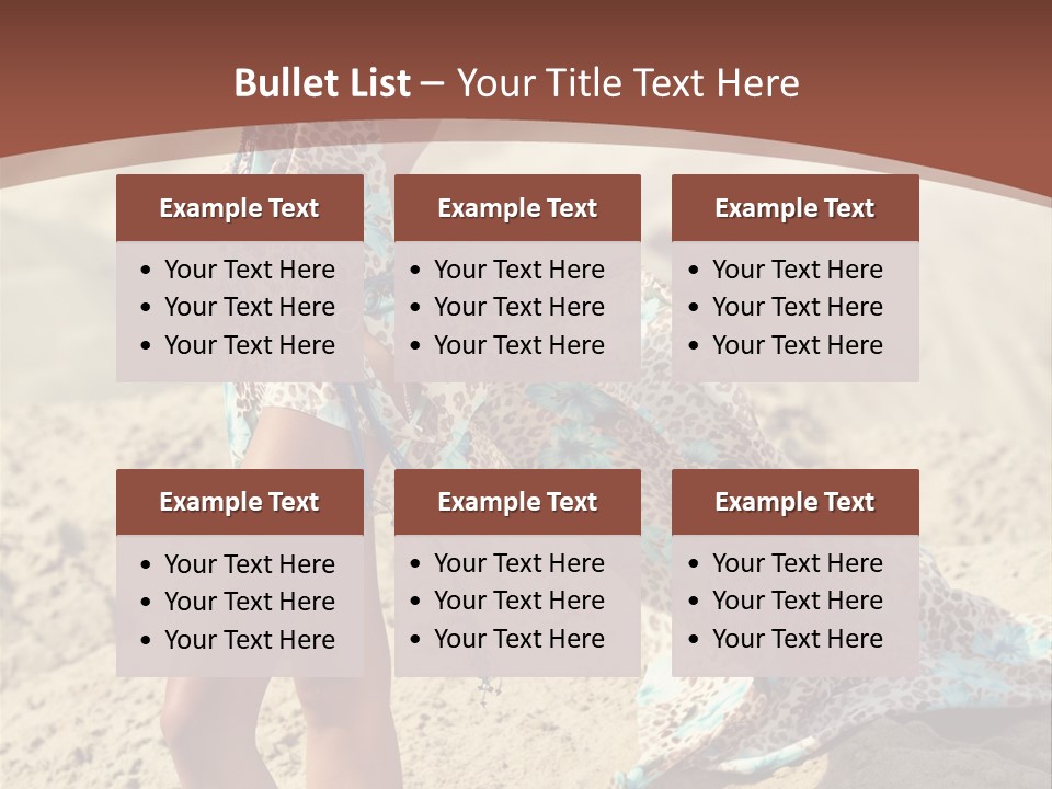 Coastal Sea Calm PowerPoint Template