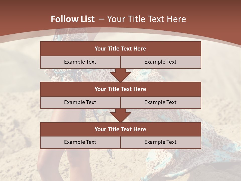 Coastal Sea Calm PowerPoint Template