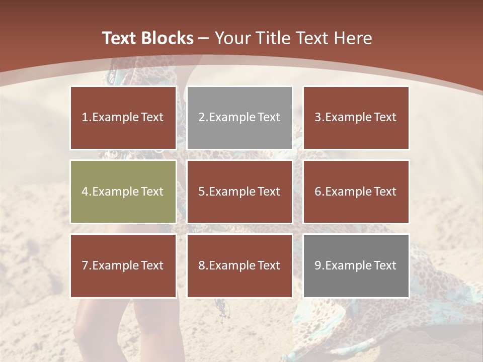 Coastal Sea Calm PowerPoint Template