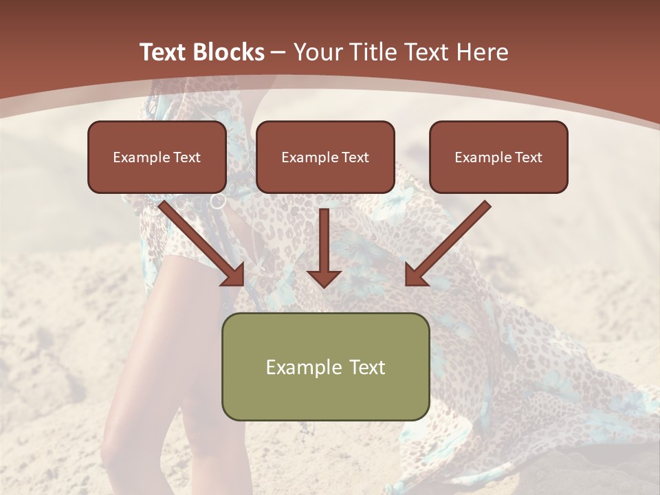 Coastal Sea Calm PowerPoint Template