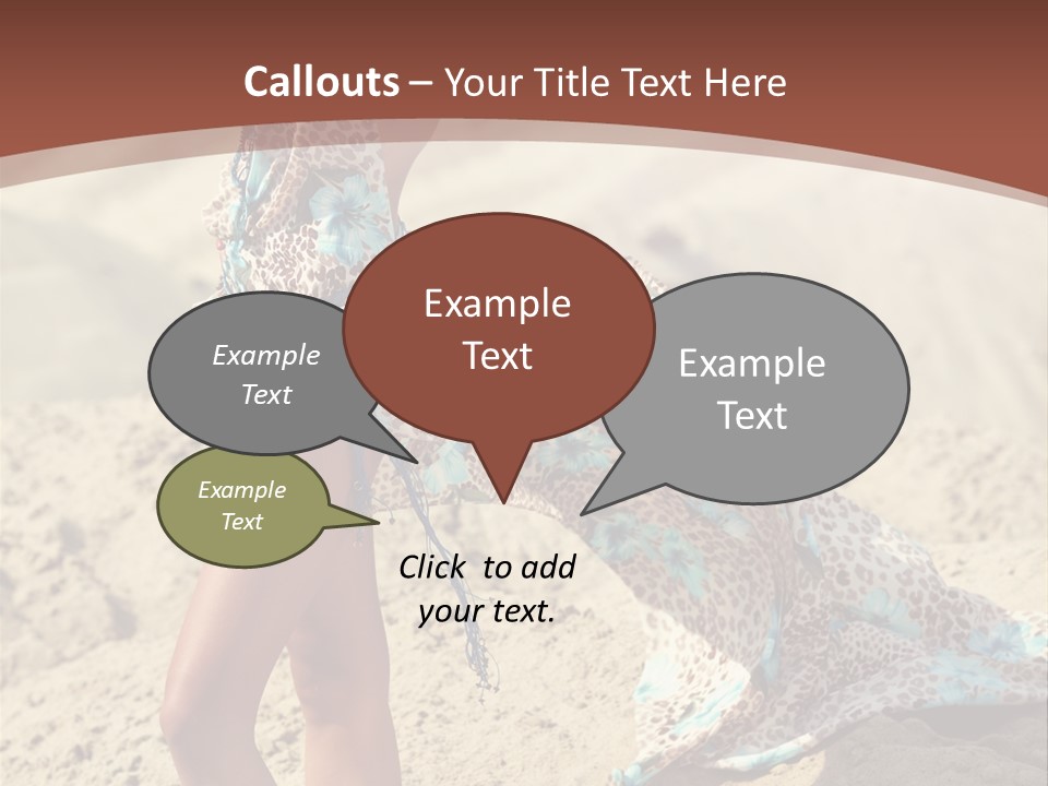 Coastal Sea Calm PowerPoint Template