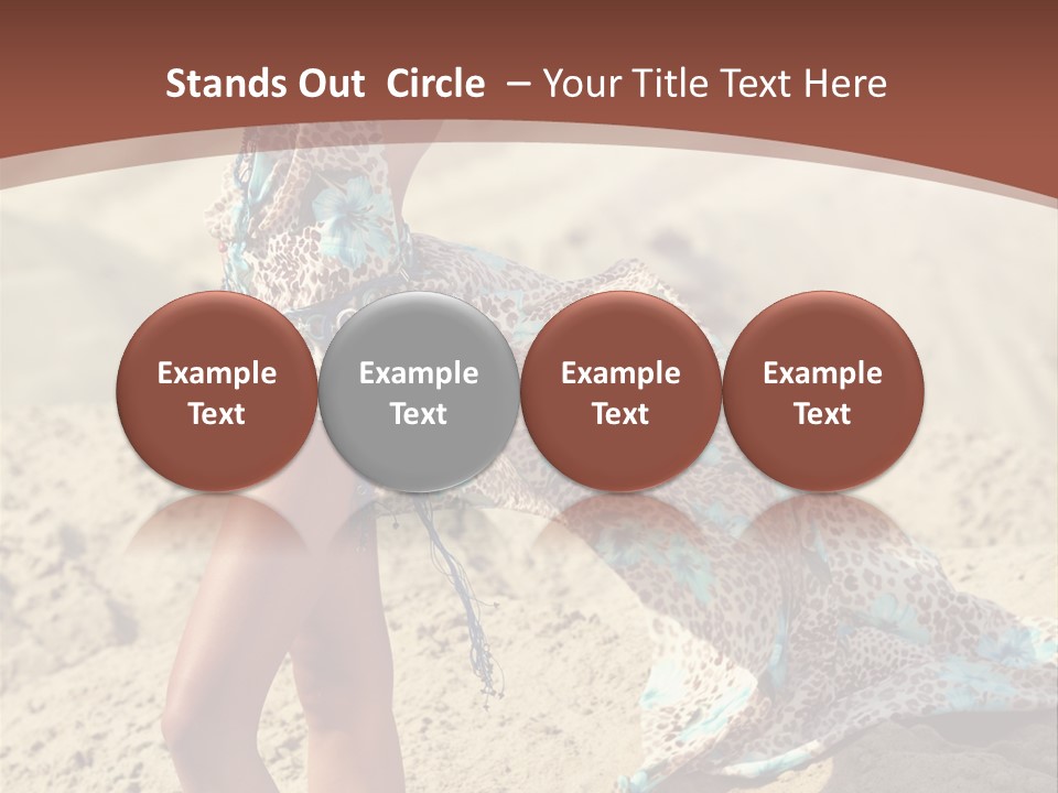 Coastal Sea Calm PowerPoint Template