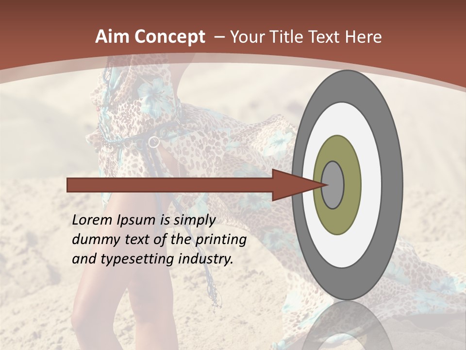 Coastal Sea Calm PowerPoint Template