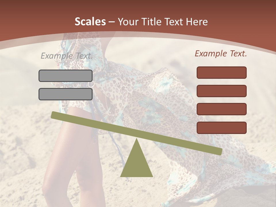 Coastal Sea Calm PowerPoint Template