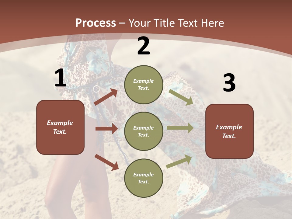 Coastal Sea Calm PowerPoint Template