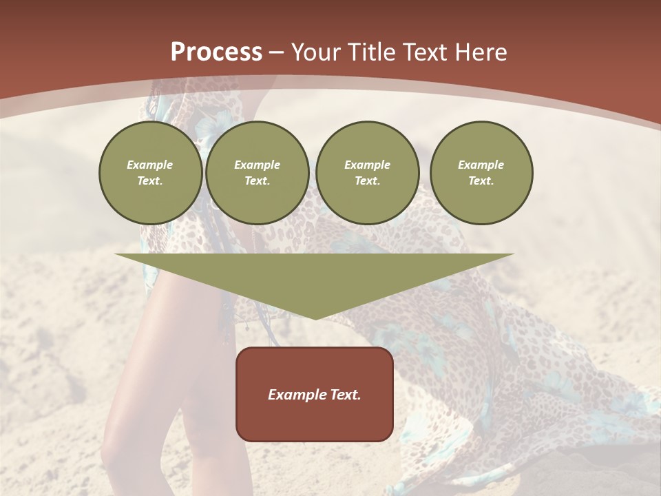 Coastal Sea Calm PowerPoint Template