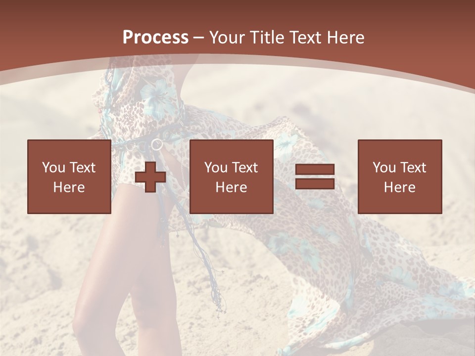 Coastal Sea Calm PowerPoint Template
