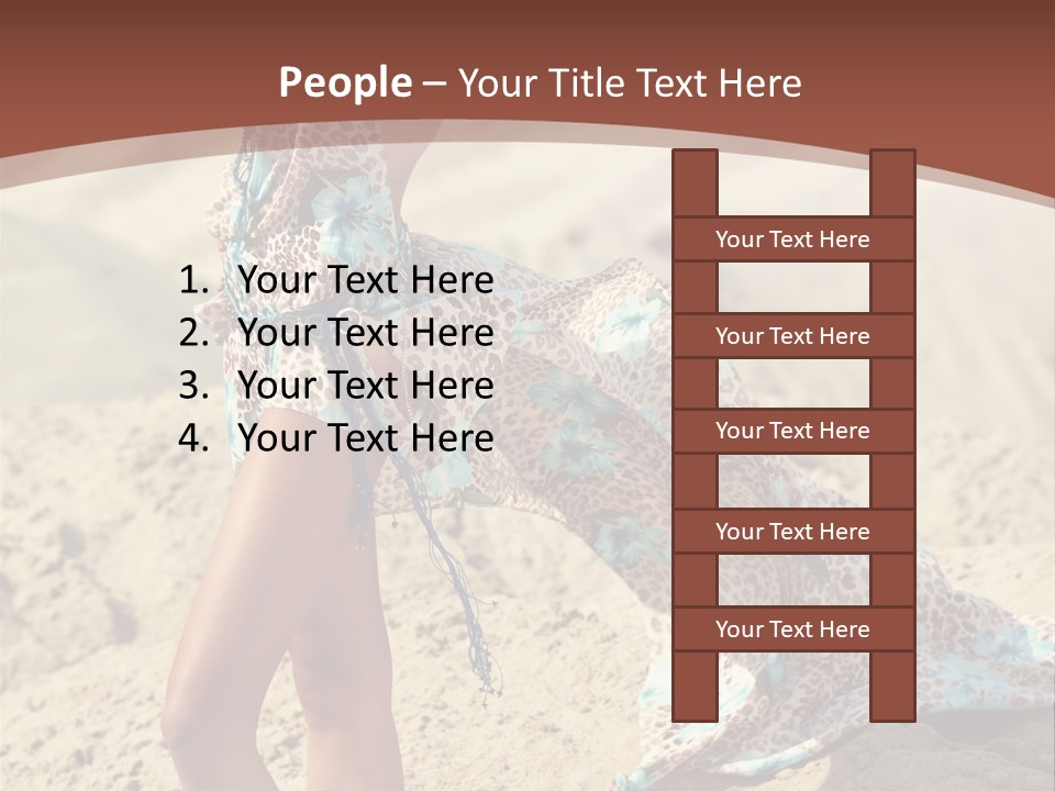 Coastal Sea Calm PowerPoint Template