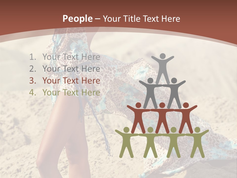 Coastal Sea Calm PowerPoint Template