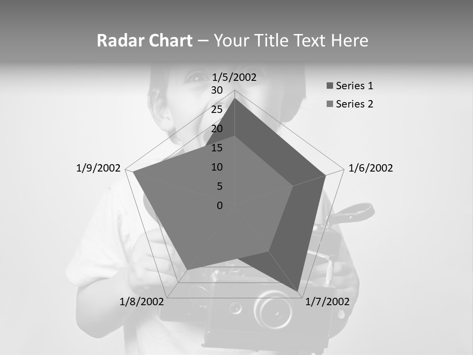 Coastal Beach Pensioner PowerPoint Template