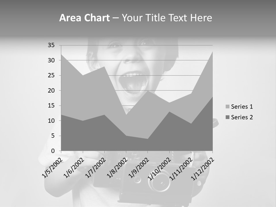 Coastal Beach Pensioner PowerPoint Template