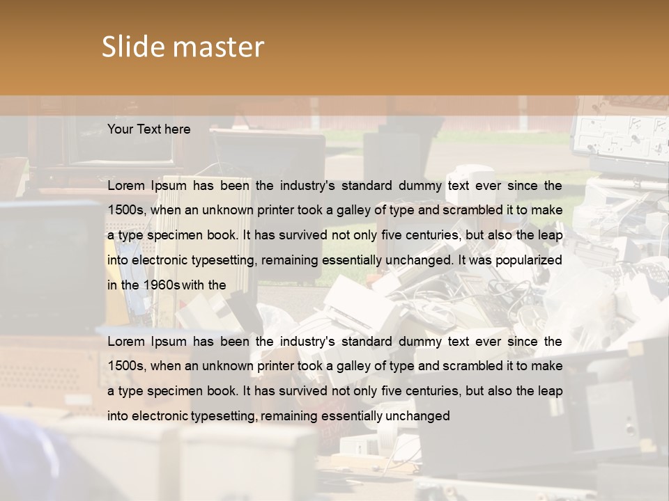 Parent Mother Elderly PowerPoint Template