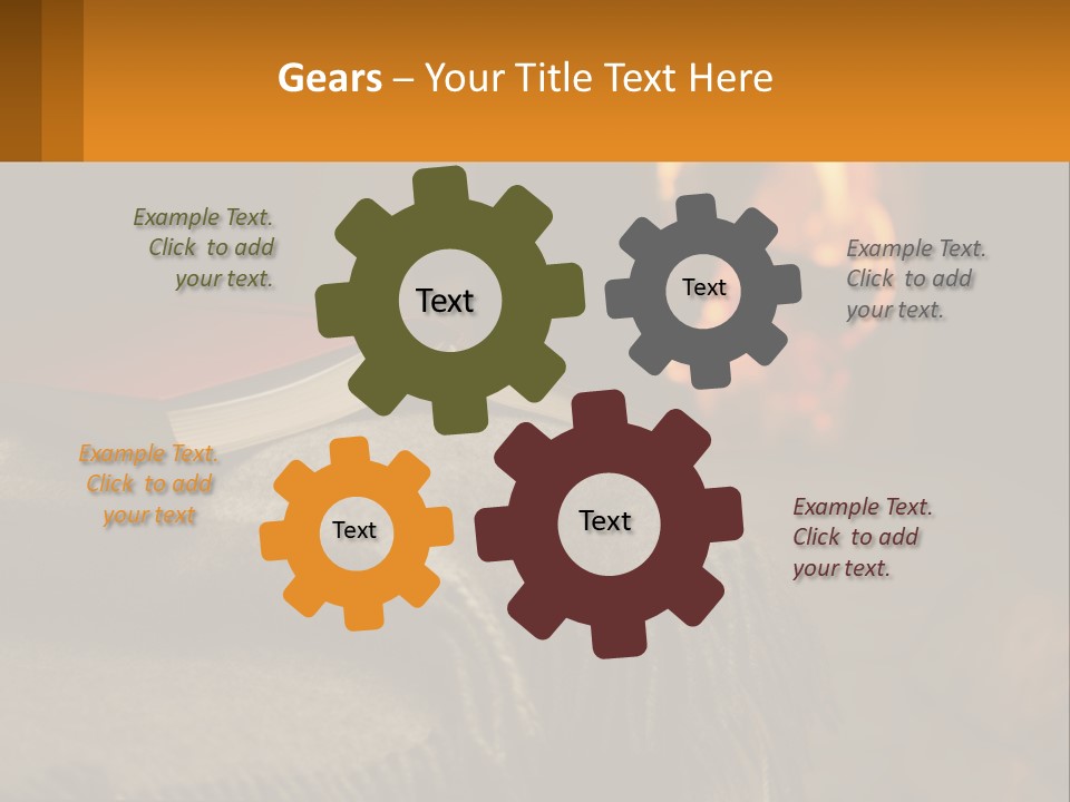 Retired Life Daughter PowerPoint Template