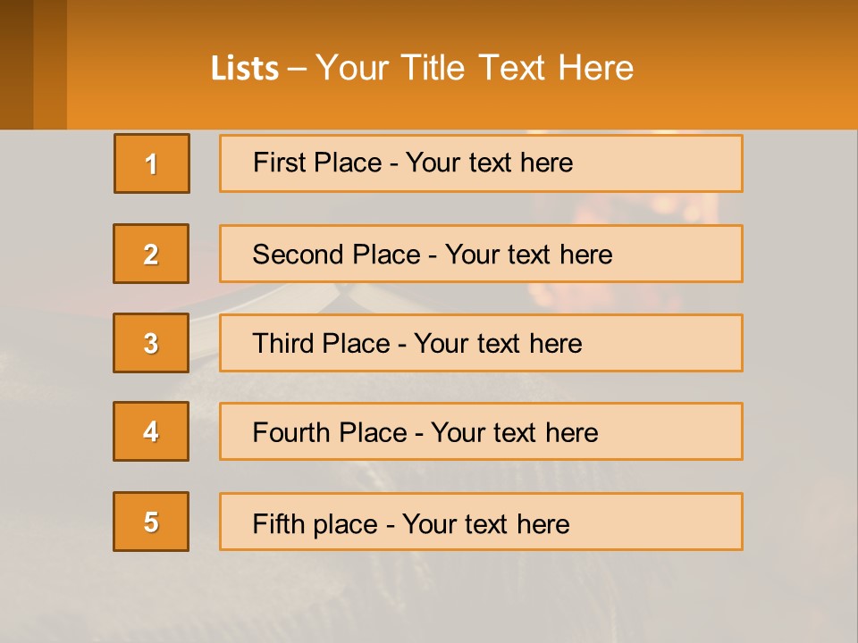 Retired Life Daughter PowerPoint Template