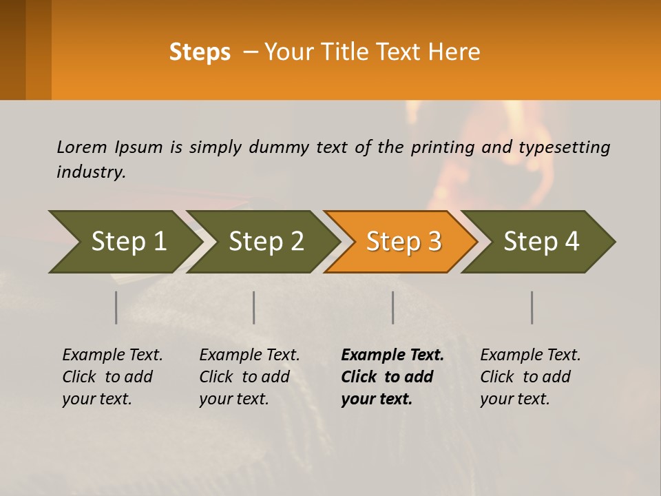 Retired Life Daughter PowerPoint Template