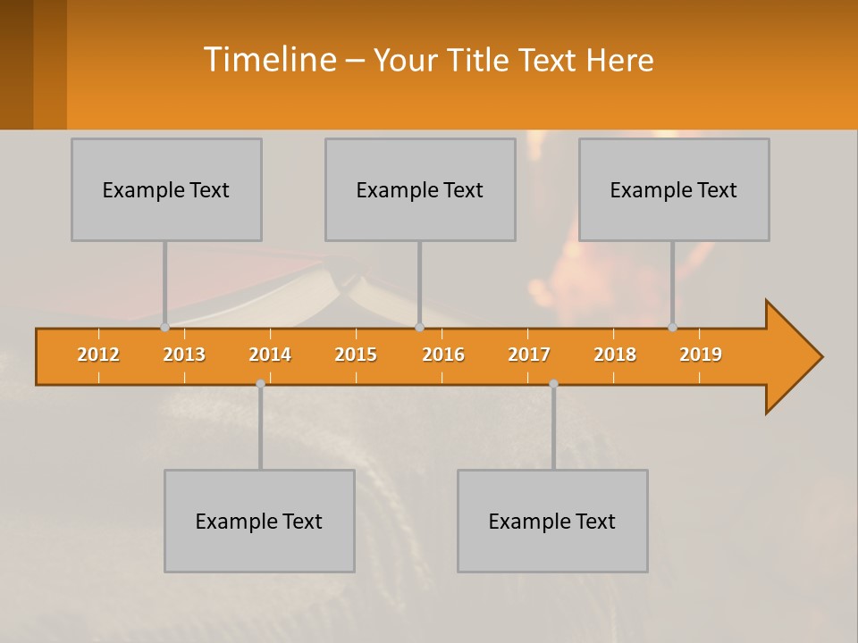 Retired Life Daughter PowerPoint Template
