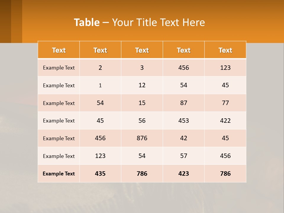 Retired Life Daughter PowerPoint Template