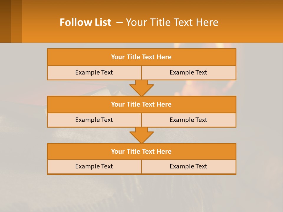 Retired Life Daughter PowerPoint Template