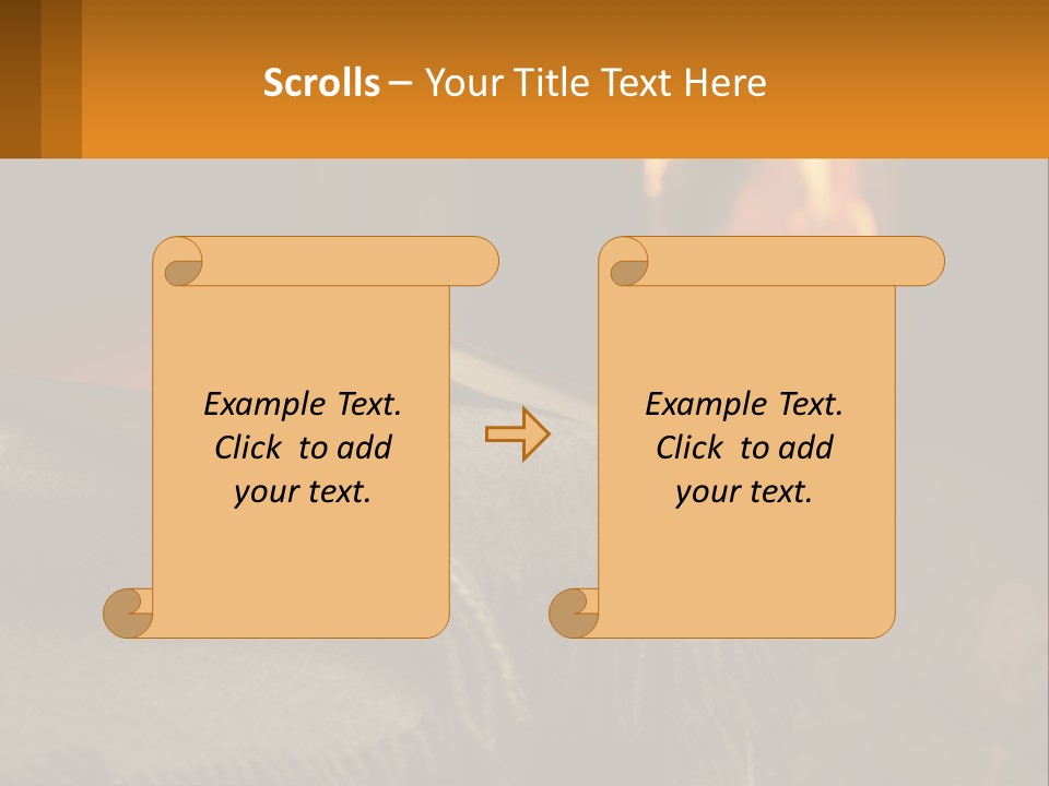 Retired Life Daughter PowerPoint Template