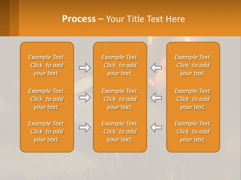 Retired Life Daughter PowerPoint Template