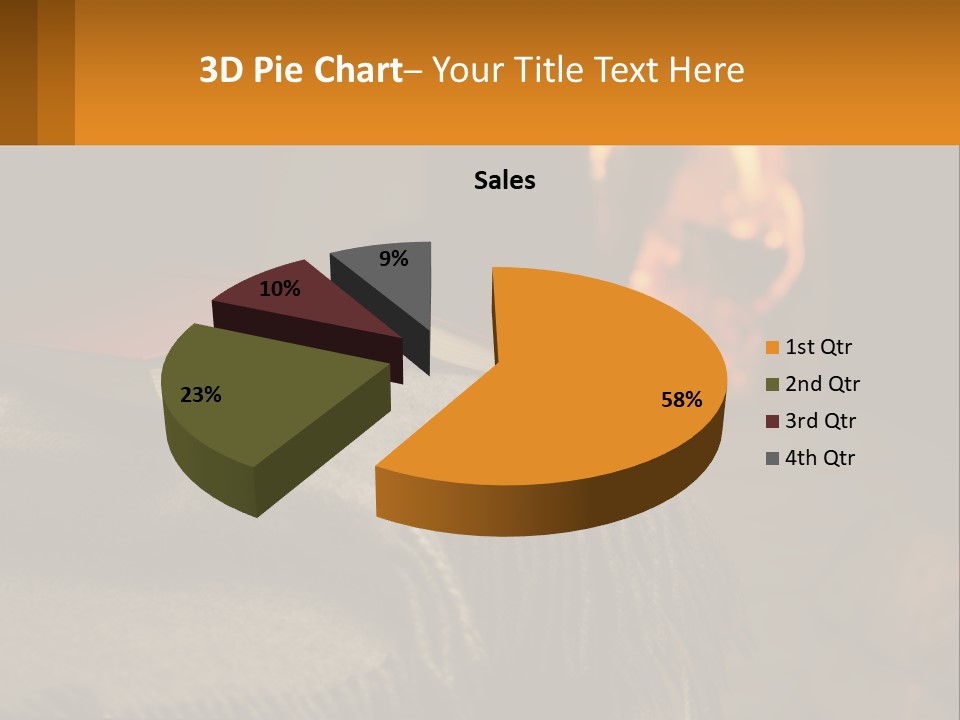 Retired Life Daughter PowerPoint Template