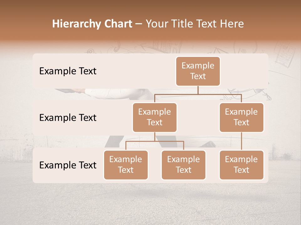 Family Mother Standing PowerPoint Template