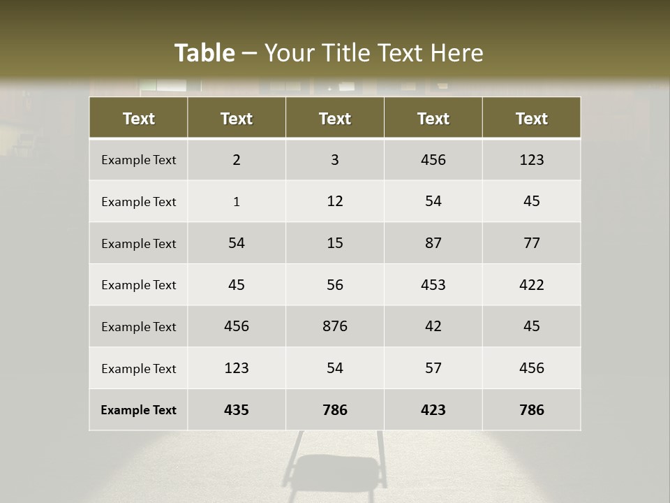 Parent Portrait Calm PowerPoint Template
