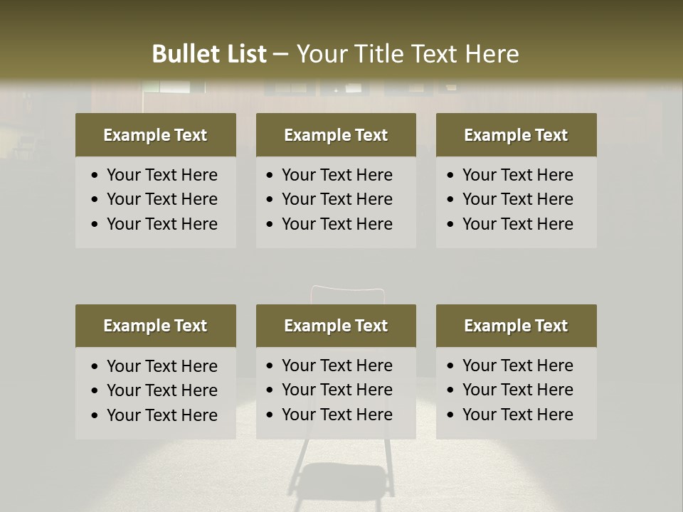 Parent Portrait Calm PowerPoint Template