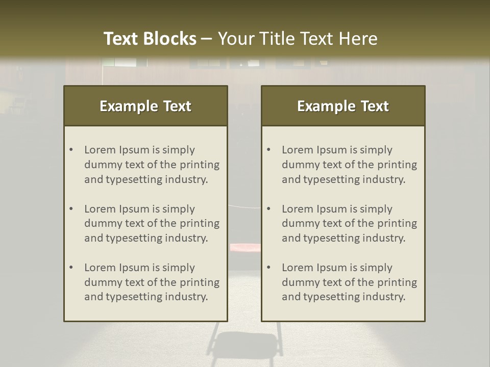 Parent Portrait Calm PowerPoint Template