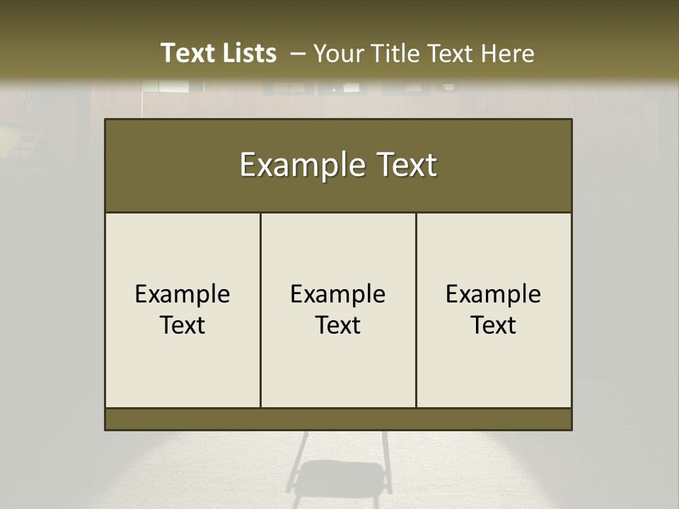 Parent Portrait Calm PowerPoint Template