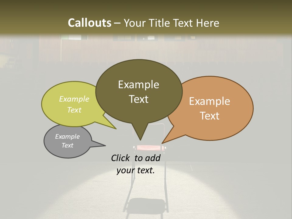 Parent Portrait Calm PowerPoint Template