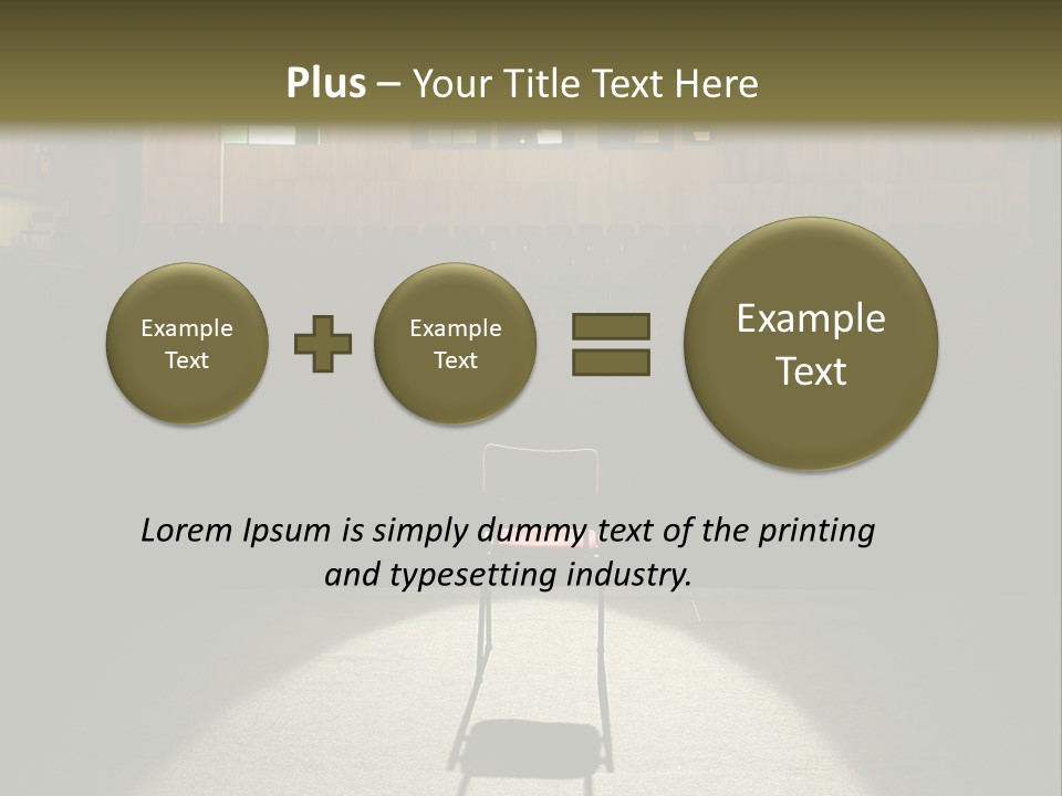 Parent Portrait Calm PowerPoint Template