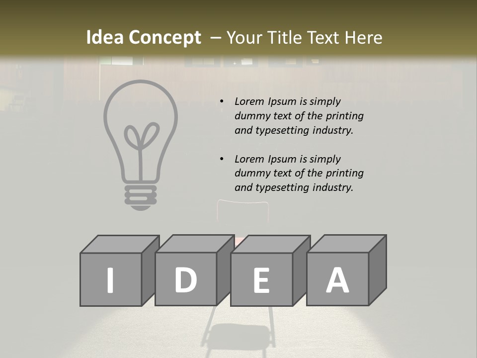 Parent Portrait Calm PowerPoint Template