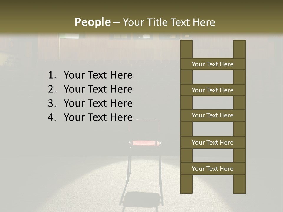 Parent Portrait Calm PowerPoint Template