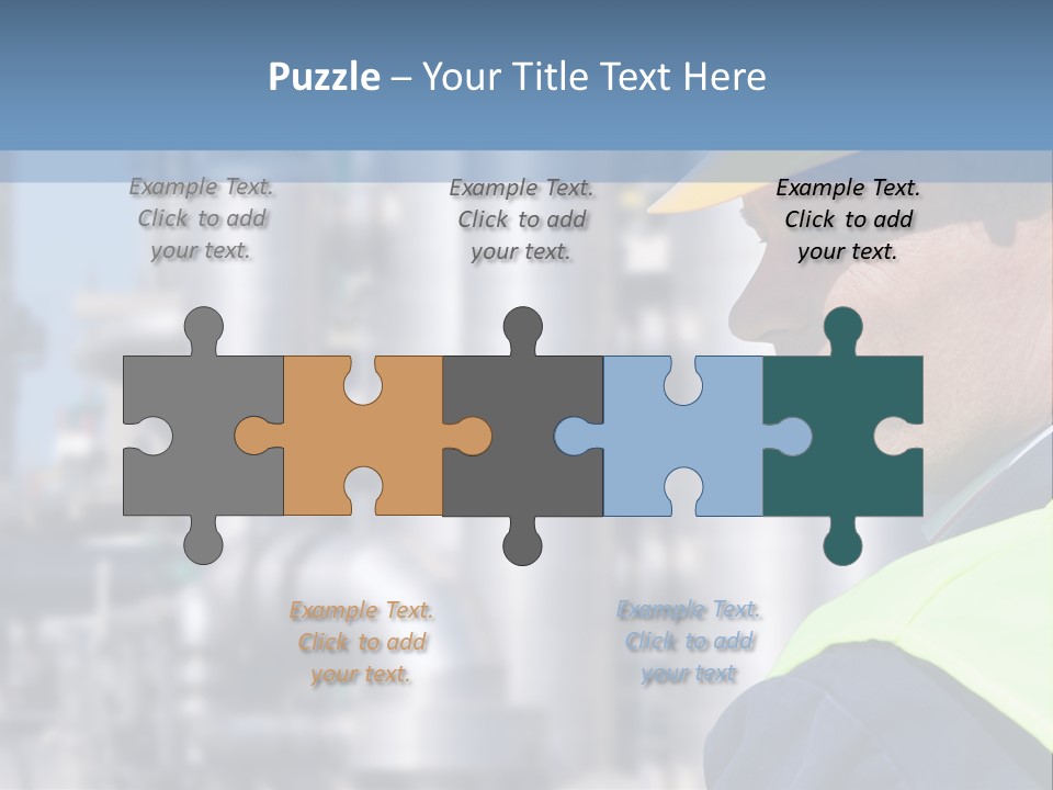 Wave Beach Mother PowerPoint Template