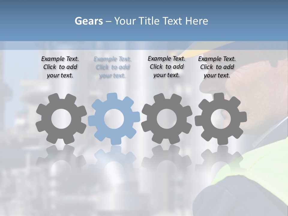 Wave Beach Mother PowerPoint Template