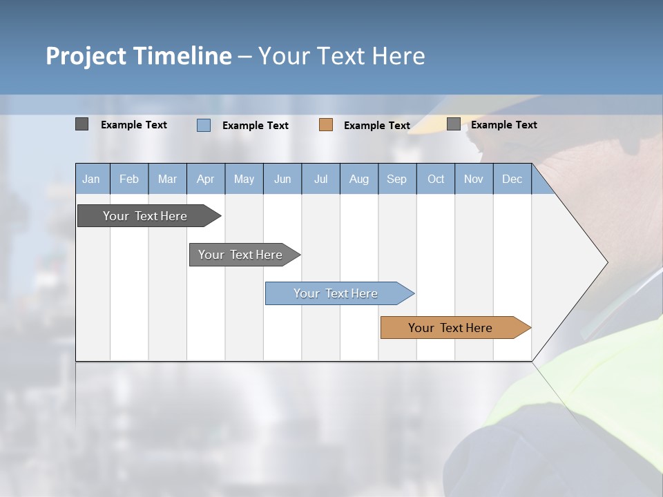 Wave Beach Mother PowerPoint Template