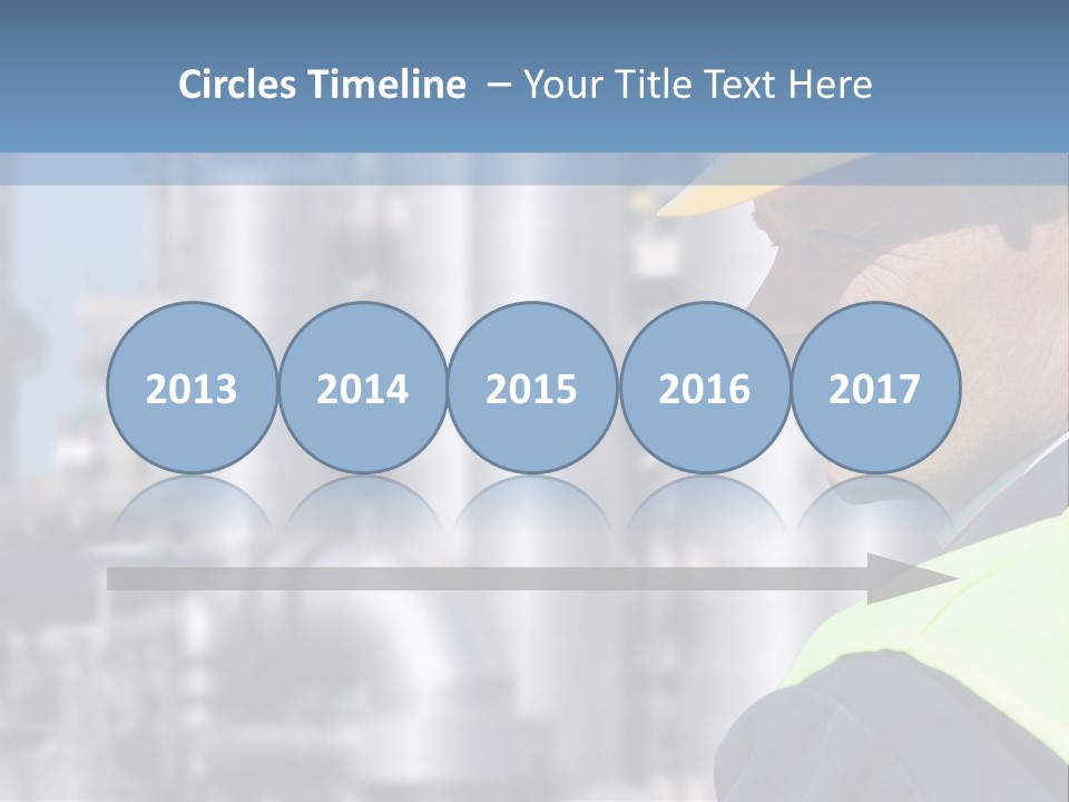 Wave Beach Mother PowerPoint Template