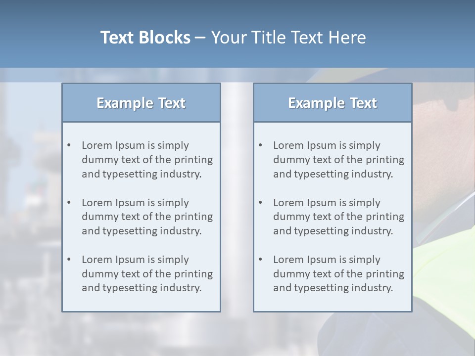 Wave Beach Mother PowerPoint Template