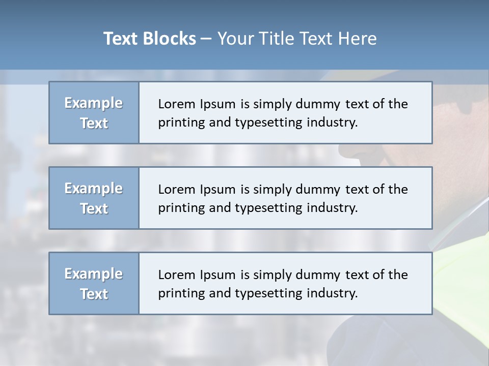 Wave Beach Mother PowerPoint Template