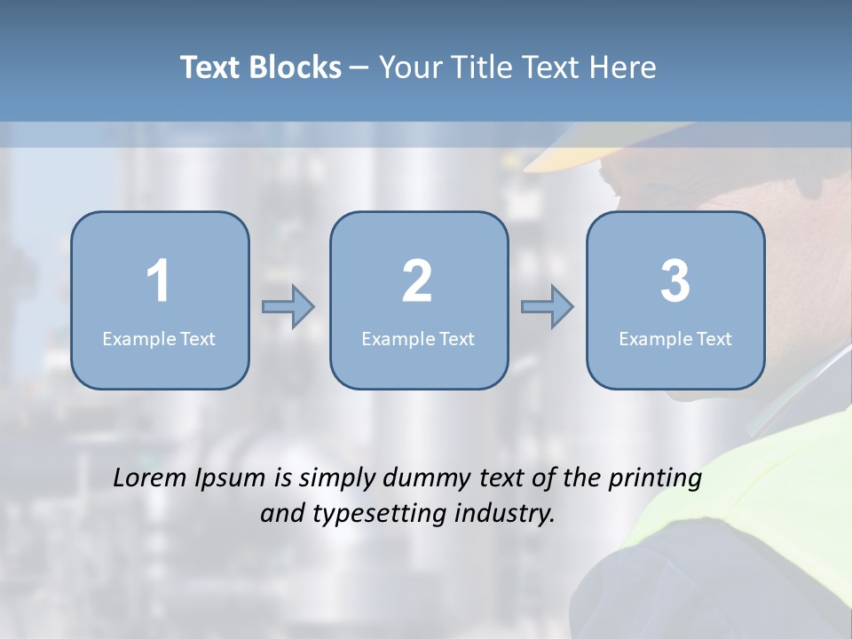 Wave Beach Mother PowerPoint Template