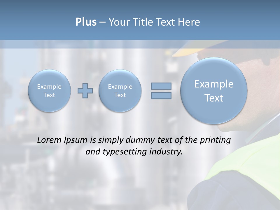 Wave Beach Mother PowerPoint Template